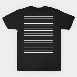 Pretty Simple White Stripes T-Shirt